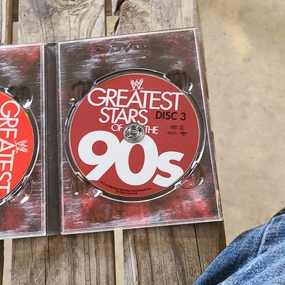 WWE: Greatest Stars of the '90s (DVD 3-disc Set) H - Picture 4 of 6